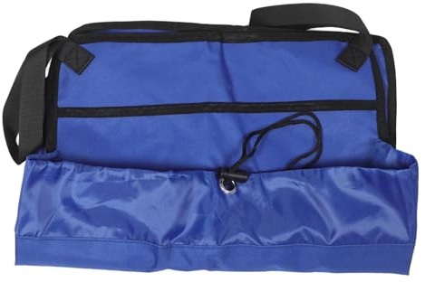 Homoyoyo Sacoche de Dossier pour Fauteuil Roulant en Tissu Oxford Imperméable Grosse Capacité Légère et Résistante Paquet de Rangement Étanche pour Déplacements Extérieurs et Usage
