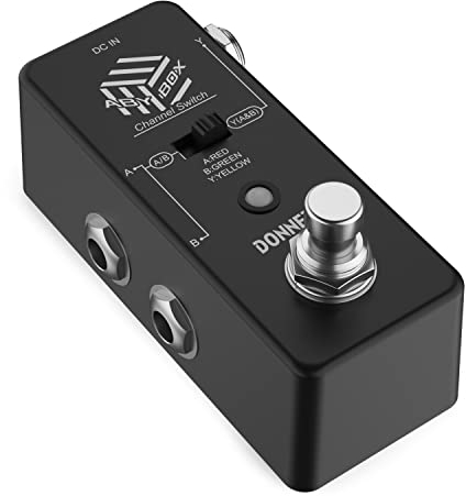 Donner ABY Box Line Selector AB Schalter Mini-Gitarren-Effektpedal True Bypass