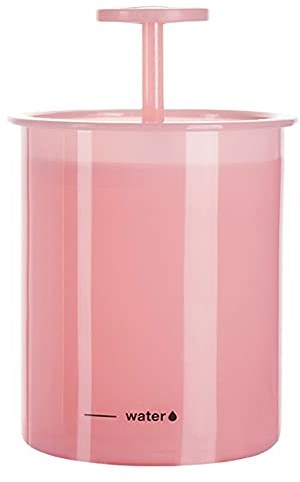 Face Cleanser Foamer Makeup Wash Bubble Maker Travel Household Rich , Cup Foam Maker Plastic , Foamer Facial Cleansing Tool Skin Care (Pink)