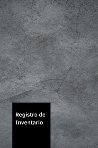 Libro de inventario simple