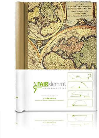 FAIRklemmt Klemmbinder Imago Mundi, A4, Schwarz