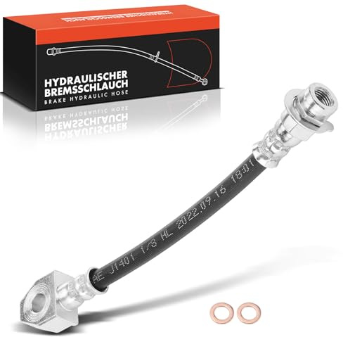 Frankberg Bremsschlauch Bremsleitung Hinterachse Links 52128095 | Kompatibel mit Grand Cherokee II WG WJ