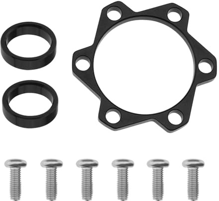 SG Store 1 Set Fahrrad Boost Naben Konvertierungsadapter für Vorne Und Hinten mit Fahrrad Naben Unterlegscheiben Schrauben Ersatz Vorderrad Booster Naben Adapter aus Aluminiumlegierung