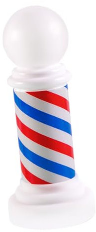 Healeved Lámpara Poste Barbería Luminosa Reutilizable Alta Luminosidad Para Decoración Salón Peluquería Diseño Único Regalo Profesional