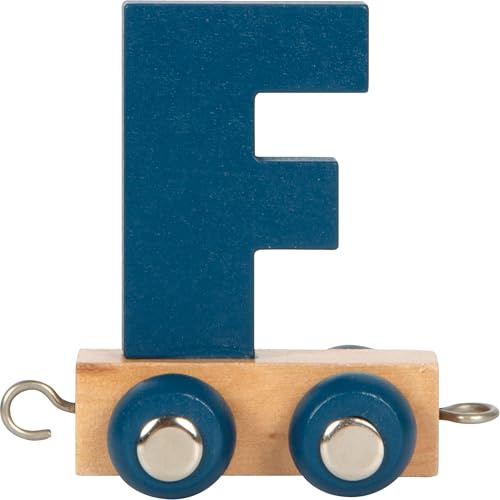 small foot Buchstabenzug Polar F aus Holz, Holzzug individuell kombinierbar, zum Dekorieren und Verschenken, 12576