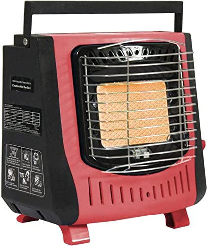 Radiateurs De Terrasse Appareil De Chauffage Portatif, Petit Appareil De Chauffage Radiant Au Butane Extérieur avec Poignée, Radiateurs À Gaz Multifonctions for Le Chauffage des Espaces des Tentes De