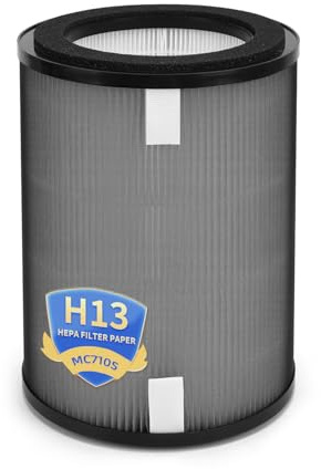 DR-HPA019 Replacement Filter Compatible with Dreo MC710S Air Purifier Tower Fan, H13 True HEPA