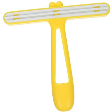 TOBBOMEY Silicone Pet Hair Roller with Ergonomic Handle Washable Reusable Lint Brush for Furniture Clothing Couch Carpet Friendly Multi Purpose Hair Remover for Dogs and Cats Portable