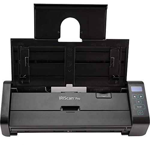 IRIScan Pro 5 dokumentenscanner : 20PPM Duplex | Scanner a4 | USB+AC | scan to USB | OCR 138 sprachen | scan to Word - PDF | WinMac