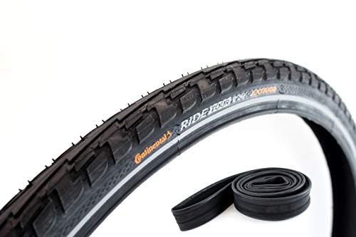 Fahrrad Reifen 28,0 x 1,60 Zoll 42-622 Continental RIDE Tour E-25 Drahtreifen Reflex + Continental Fahrrad Schlauch TOUR 28 all