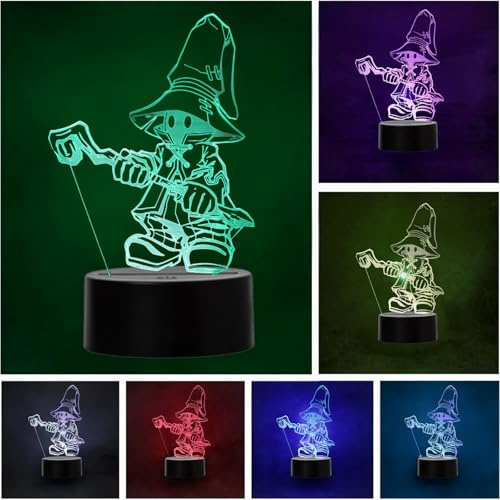 Wolobox LED-Videospiellampe, 9 FFIX, Farbwechsel, USB, Nachtlicht und Dekoration