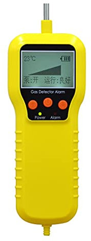Rilevatore di gas Mostra Gas Detector Campionamento digitale della pompa combustibile Ossigeno monossido di carbonio idrogeno solfuro pompa esterna di aspirazione di gas con rilevamento accurato(Exter
