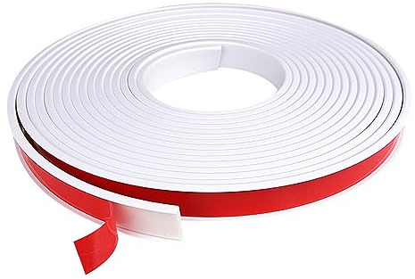 AGSYFFD 5mx18mm Möbelkantenband U-förmiges selbstklebendes Möbelkantenband flexibles faltbares TPE-Kantenband für die Reparatur und Renovierung von Tischen, Schränken und Möbeln