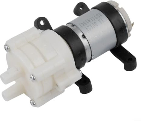 R385 - Bomba de diafragma circular CC para acuario, accesorios de bomba de aire, pequeño volumen, bajo ruido
