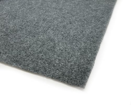 Car Specials Superior Carpet hellgrau (meliert) - selbstklebender Auto Bezugsstoff Bespannstoff Camper Wohnmobil Innenausbau Innenraumverkleidung Car Hifi (1,40m x 10m)