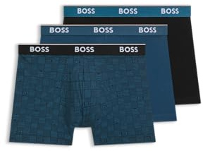 BOSS 3er-Pack Herren Unterwäsche Unterhose BoxerBr Power Design