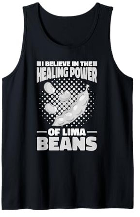 Lima Bean Funny Planting Vegetable Seeds Tank Top