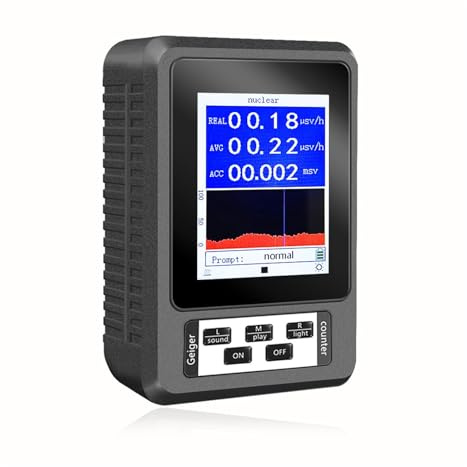 Contatore Geiger portatile XR-1 Rilevatore di radiazioni nucleari Dosimetro personale Tester for biglie for a raggi X