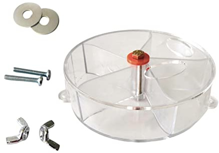 Jouets de Recherche de Nourriture pour Perroquets, Roue de Recherche de Nourriture pour Grands Perroquets, Gamelle pour Oiseaux