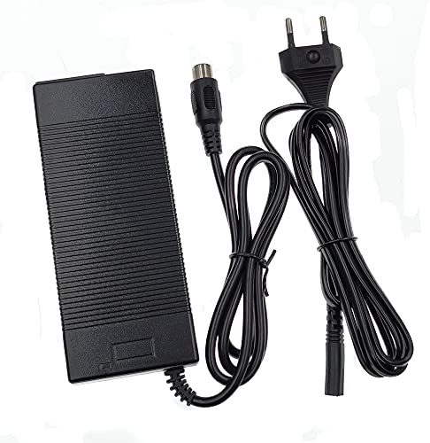 YYHQQBAD Batteriladdare 36V 2A Batteriadapter Utgång 42V 2A Laddningsingång 100-240 VAC Litium Li-ion Li-ion laddare för 10Series 36V elcykel RCA10MM kontakt