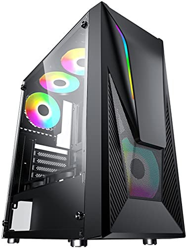 PC Gaming Fisso - Computer Gaming AMD Ryzen 5 4500 • Scheda Video RTX 5060 8GB • RAM 32GB DDR4 • SSD 1TB NVMe M.2 • Wi-Fi AC e Bluetooth • HDMI e DisplayPort • USB 3.0 • Windows 11 Pro