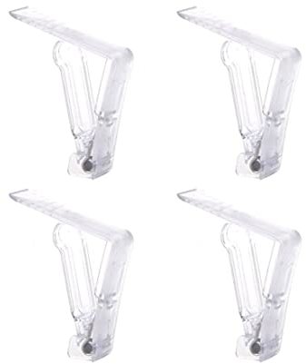 4 Piezas Pinzas para Mantel Plástico Clips de Mantel de Pinza Ajustable de Alta Sujeción Sujetadores de Manteles para Manteles