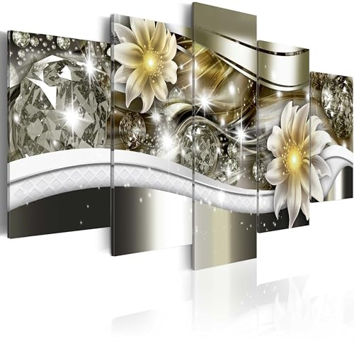 B&D XXL - Acrylglasbild Geschenke Heimdekoration, 200x100 cm, 5-teilig | Hochwertige Leinwand, sofort aufhängbar, ideal fürs Wohn- oder Schlafzimmer, wasserfest und lichtecht, langlebig, stilvoll
