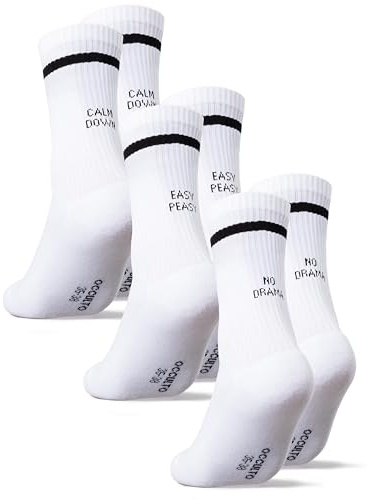 Occulto Tennis Strumpor Kvinnor & Män 3 Pack (modell: Leo) Easy 35-38