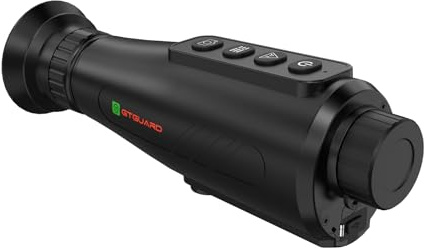 docooler Ai15 AI Thermal Monokulare Wärmebildkamera – 8-facher Digitalzoom, 60-Hz-AMOLED-Display, IP66 wasserdicht, integrierter 32-GB-Speicher, WLAN-Hotspot/Station für Smartphone-Konnektivität