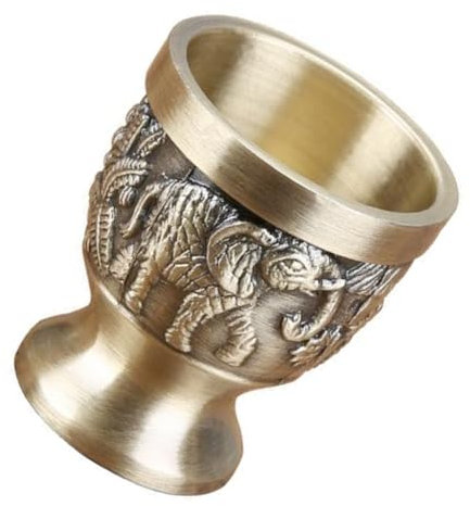 WEKADRIN 1pieza Copa De Vino Vintage Diseño De Vaso De Whisky Miniatura Para Fiestas y Eventos Decoración Retro Para Ktv y Reuniones Familiares