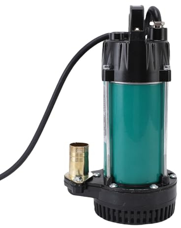 Fabater 300 -W Diving Pump with 2.5 M Cable for Farm Industrial Wastewater Made of Stainless Steel (DC12V)