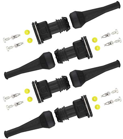 Einspritzventil Stecker EV1 Injektor Verdrahtung Wasserdichte Stecker EV1 Steckverbinder EV1 Verdrahtungsanschlüsse