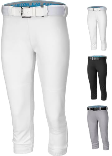 Easton Zone 2 Fastpitch Softball Pants | Adult Sizes | Multiple Colors Pantaloni ZONE2 WH S, Bianco, S Donna