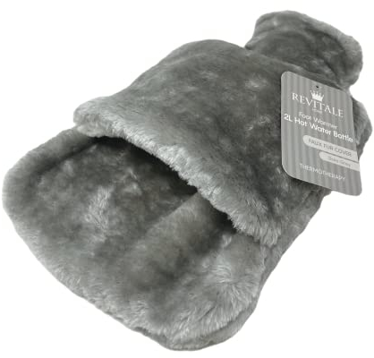 Revitale Foot Warmer Hot Water Bottle (Slate Grey)