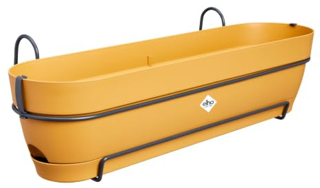 elho Vibia Campana balkonkasten allin1 70cm Pflanztöpfe - Honig Gelb