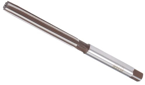 CoCud Hand Reamer, 6mm Cutting Diameter 8 Flutes H8, Alloy Steel Straight Shank Reaming Drill Bit - (Applications: for Aluminum Iron Copper Plastic Wood)