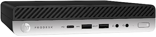HP Mini PC Computer Desktop ProDesk 600 G3, Processore Core i5-6500T, Memoria Ram 16GB, Disco SSD 256GB M.2 NVMe, Win 10 Pro (Ricondizionato)