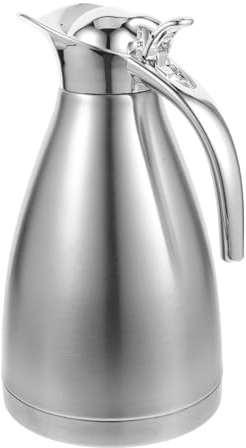 Didiseaon Jarra De Acero Inoxidable Con Aislamiento Simple Botella Térmica Antigoteo Para Agua Fría Casa y Oficina