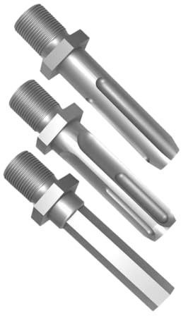 KONTONTY 3stücke Teiliges Bohrmaschinen Effiziente Verlängerungsrohre Für Holzspalter Sechskant Und Doppelschlitzadaptern Für Vielseitige Anwendungen