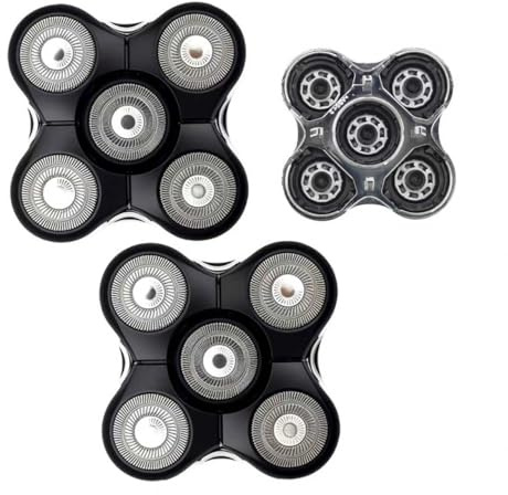 ANEELV 2 stycken reservrakhuvuden – Kompatibel med Remington Balder Pro RX5, XR1500, XR1501, XR7000 – rakhuvud för rakhyvel, precisionssax för våt och torr rakning