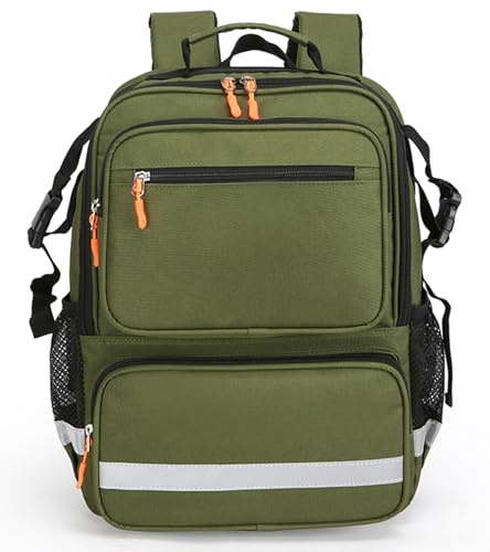 Borsa Di Primo Soccorso, Zaino Medico Vuoto, Traumi Con Riflettente, Zaino Infermiere Domiciliare, Zaino Emergenza Per Attività All'aperto, Viaggi, Campeggio C