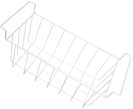 DOITOOL Organizador para Congelador de Alambre Cesta Colgante Metálica con Separador Ajustable para Congeladores de Arcón y Refrigeradores Accesorio Práctico para Almacenamiento