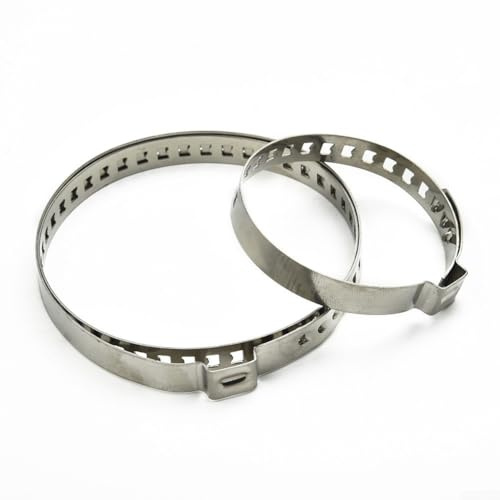 Edelstahl-Schellen für Antriebswellen-Gelenke, Universelles Achsgelenk-Abdeckungsklammer Set, 10 Stück mit Größen 31,75-127 mm, Vorne/Hinten Links/Rechts