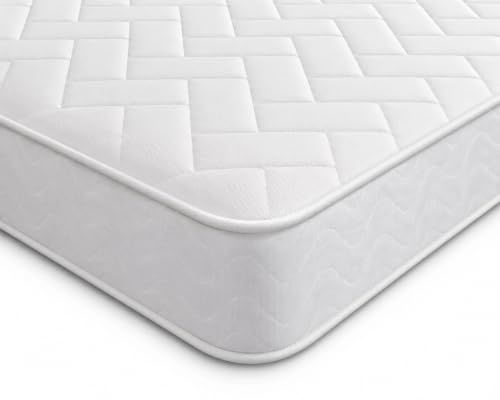 Starlight Beds 1123-26 Federkernmatratze – Memory-Foam-Matratze (kleine Einzelmatratze) (60 x 180 cm), Textil, Small Single Mattress