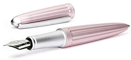 DIPLOMAT - Füllfederhalter Aero Rosa - Mittlerer Spitze - Schick und elegant - Langlebig - 5-Jahre-Garantie - Rosa