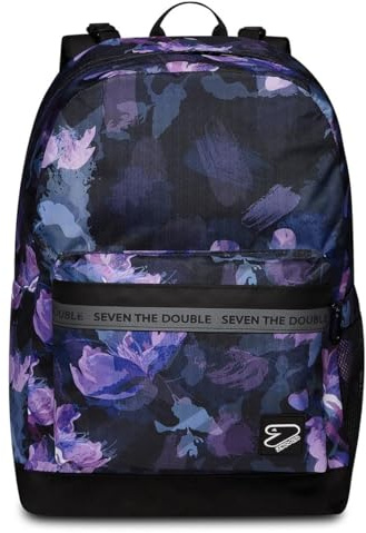 REVERSIBLE BACKPACK GRS EARPHONES WIRELESS SEVEN, Cactus Flower