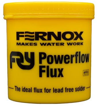 Kudos-Trading - Fernox Powerflow Flux Paste 350g - Soldering Flux, Reliable, Non-Corrosive, Easy to Use and Apply, Ideal for Plumbing & Heating Tasks