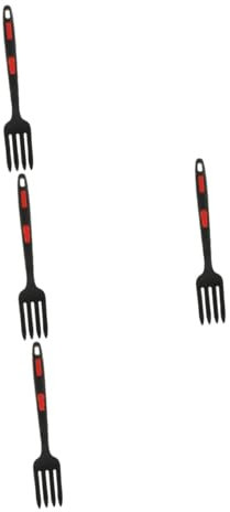 Garneck 4 Pièces fourchette à spaghettis fourche à manche fourchette de nourriture domestique ustensiles de cuisine professionnel cuillères de cuisine pâtes alimentaires nouilles de pâtes