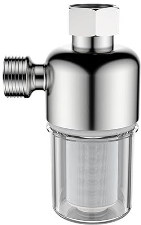 Prefiltro para calentador de agua caliente – Filtro de ducha para calentadores de agua | Filtro de calentador de agua multiusos de acero inoxidable sin fugas para grifos de fregadero de cocina