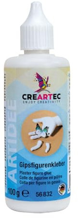 NEU Gipsfigurenkleber, Reparatur-Klebstoff auch für Keramik und Porzellan, 100 g